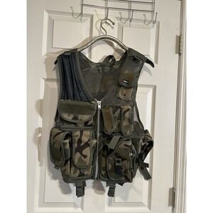 fidragon Tactical Vest Camo Field Gear S/M‎